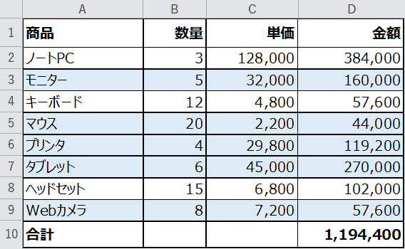 特定の色だけを消した表