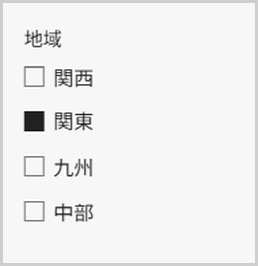 関東にチェックを入れたスライサー(拡大)