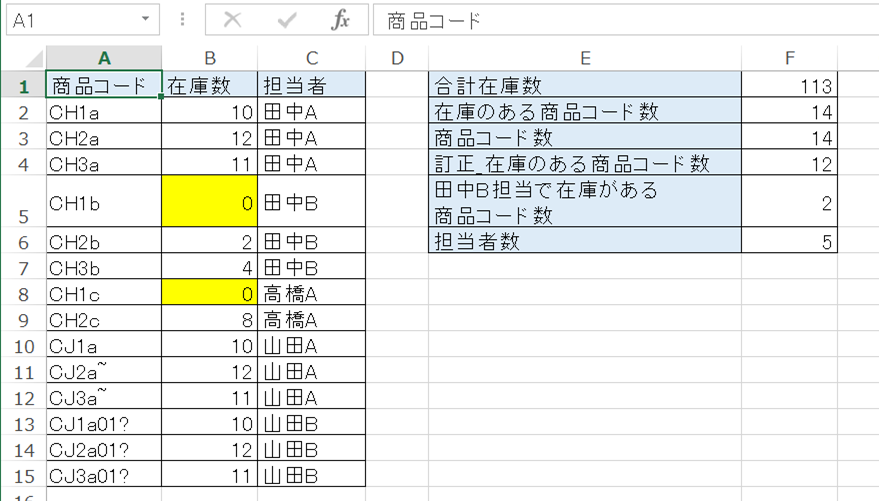 Excel のデータ個数集計方法を全パターン紹介 重複除外やlike検索も エク短 Extan Jp